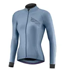 Женская зимняя теплая флисовая куртка LIV с длинным рукавом, Джерси для езды на велосипеде, одежда для горных велосипедов, женская одежда для езды на велосипеде, теплый топ для езды на велосипеде