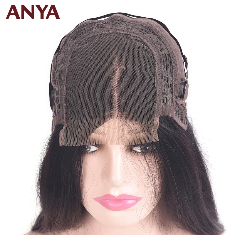 

Anya Wig HD Lace Orange Brown 13X4 Lace Frontal Wig Body Wave Human Hair Wig Peruvian Remy Hair Pre Plucked Wig For Black Women