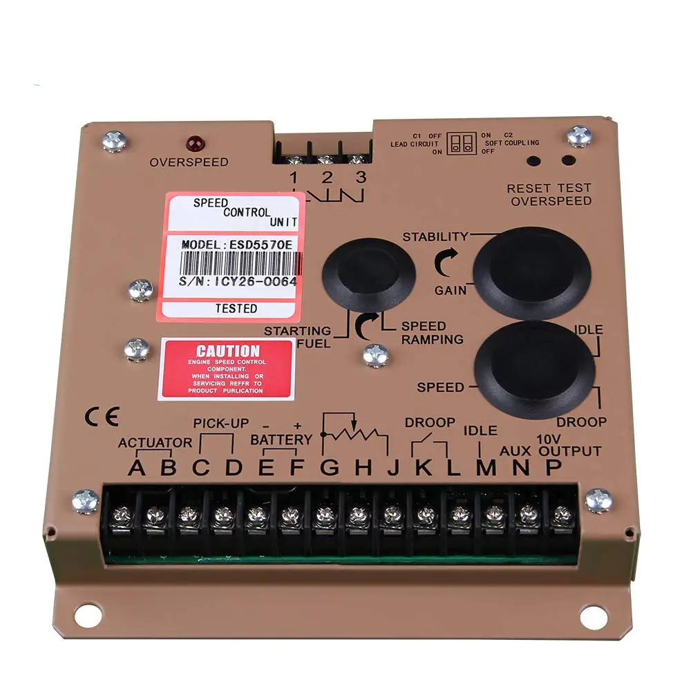 Запчасти для генератора блок управления скоростью дизельного двигателя ESD5570E