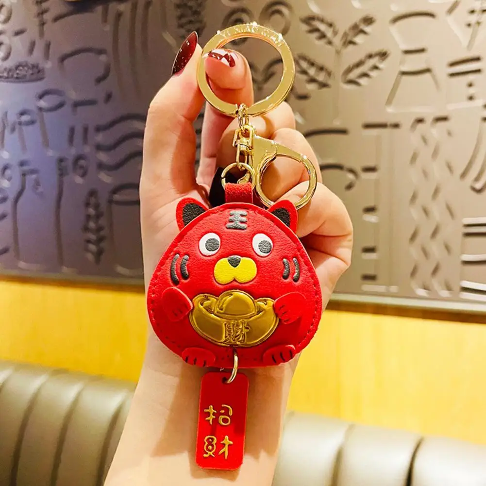 

Keyring Unique Anti-aging Personalized Multipurpose Spring Festival Key Holder Keychain for 2022