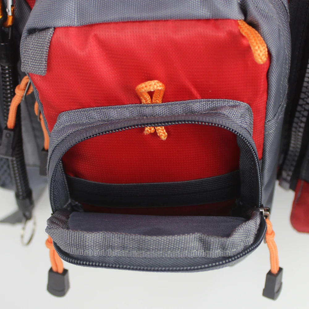 Рюкзак для ловли нахлыстом Куртка рыбалки регулируемая мужчин и женщин