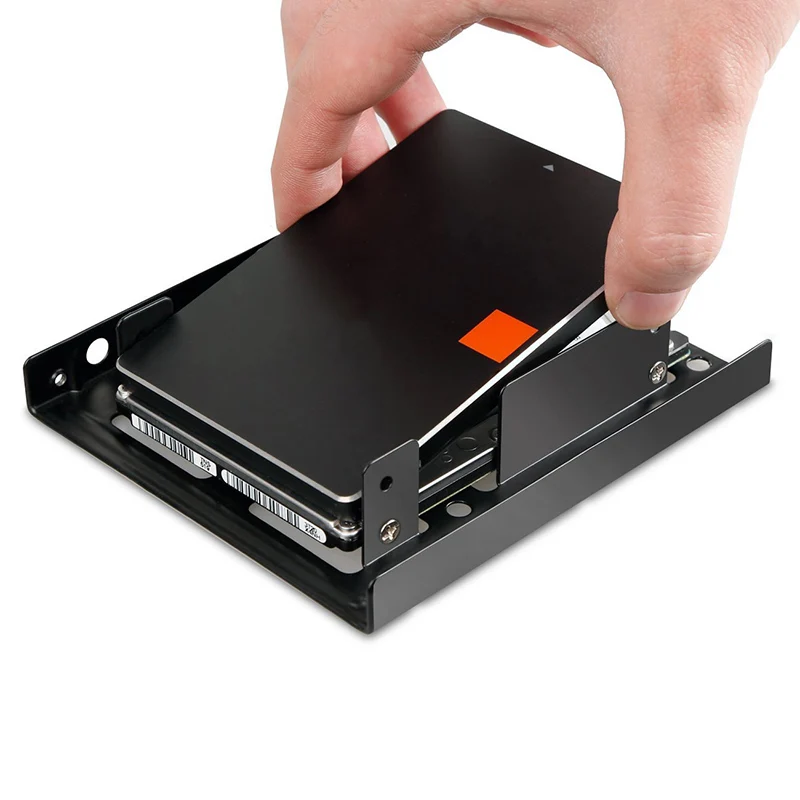 Металлический каркас с двойным слоем SSD 2 5-3 5 дюйма внешний монтажный комплект для