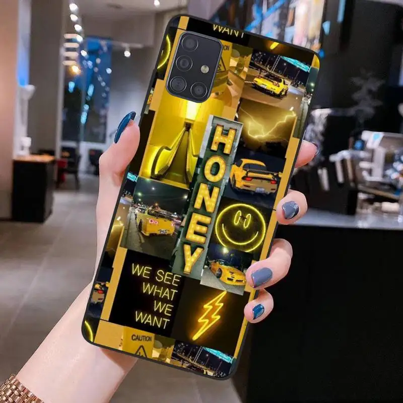 Токийский дрифт неоновый автомобильный коллаж чехол для телефона Samsung Galaxy S21 Plus