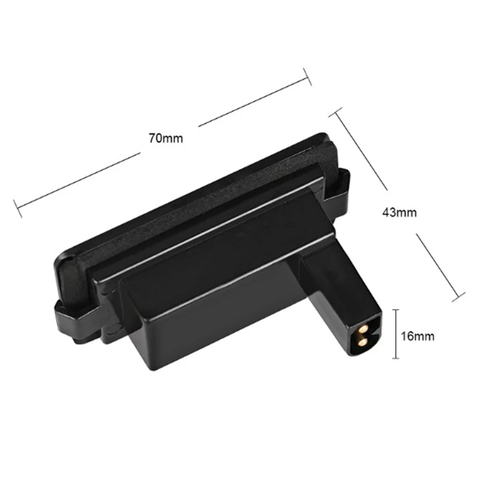 

Set LED Lights Accessories Replacement White 6500K Lamps License Plate Practical