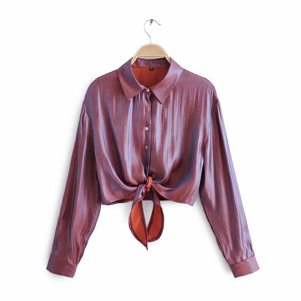 2019 autumn outfit burnish feels the gradient color tie with a brief com.lowagie.text.paragraph blouse A77-26499 |