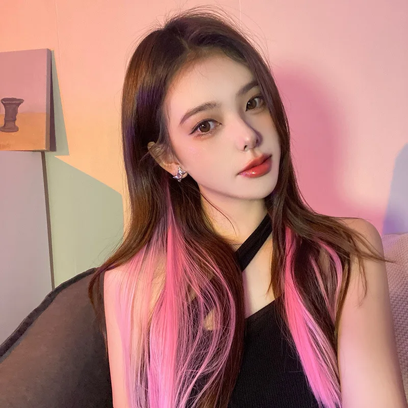 

Color Hanging Ears Dyed Hair Braids Hairpins Female Highlights Head Bands Hair Accessories for Women 2021