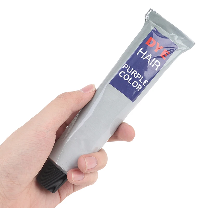 

Gray Purple Punk Style Light Grey Silver Grandma Gray Hair Dye Color Unisex