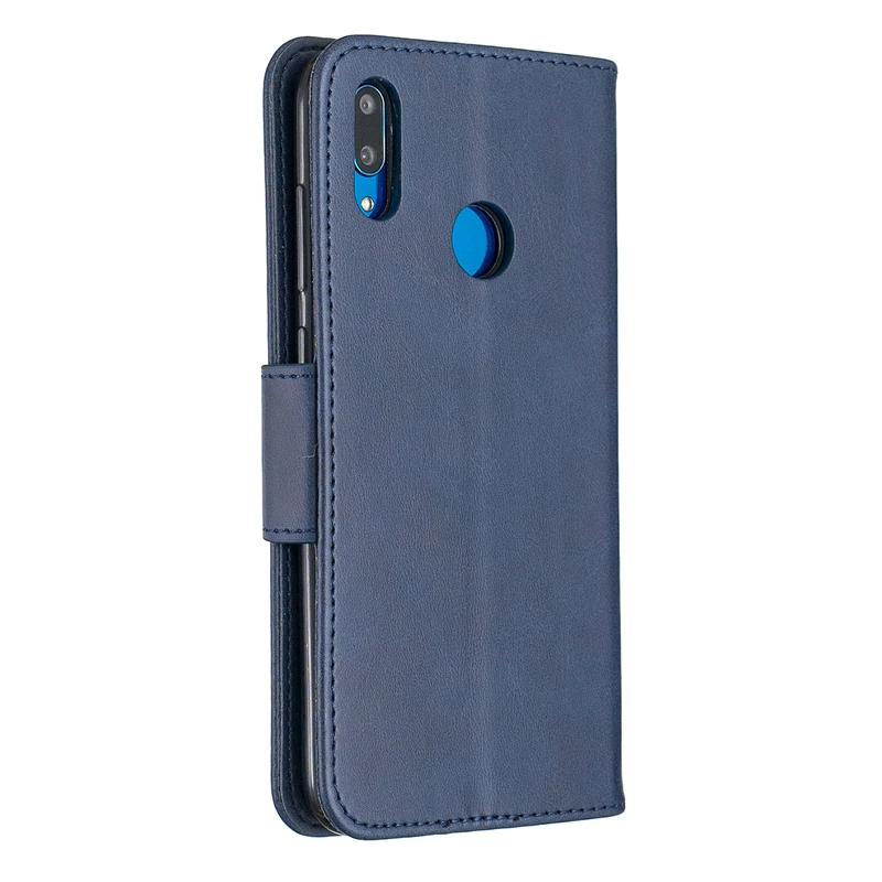 Чехлы-бумажники для Huawei Y7 2019 Карманный чехол с отделением карт Huawai Etui крышкой