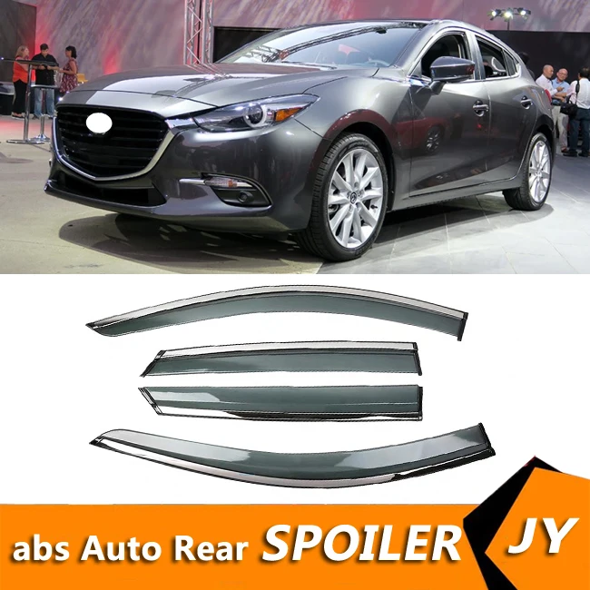 

Для Mazda3 2014-2017 оконный козырек вентиляционные оттенки Защита от солнца дождя для s автомобильные аксессуары 4 шт./компл.