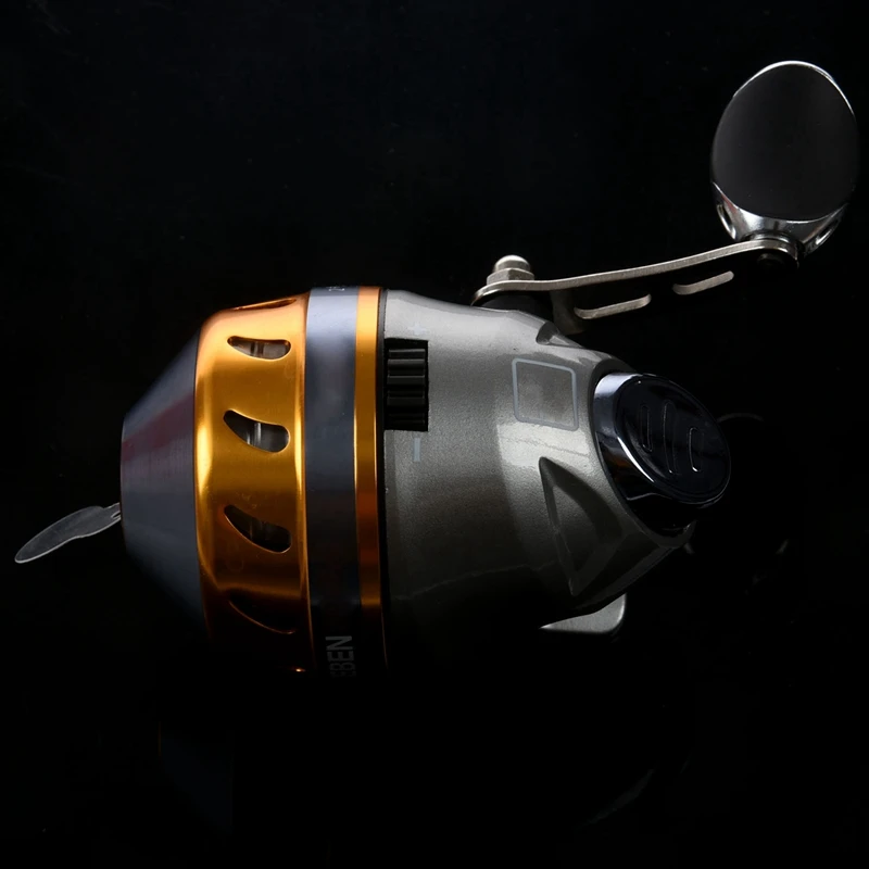 Рогатка Рыболовная катушка Spincast Катапульта для охоты Закрытая с леской рыбы |