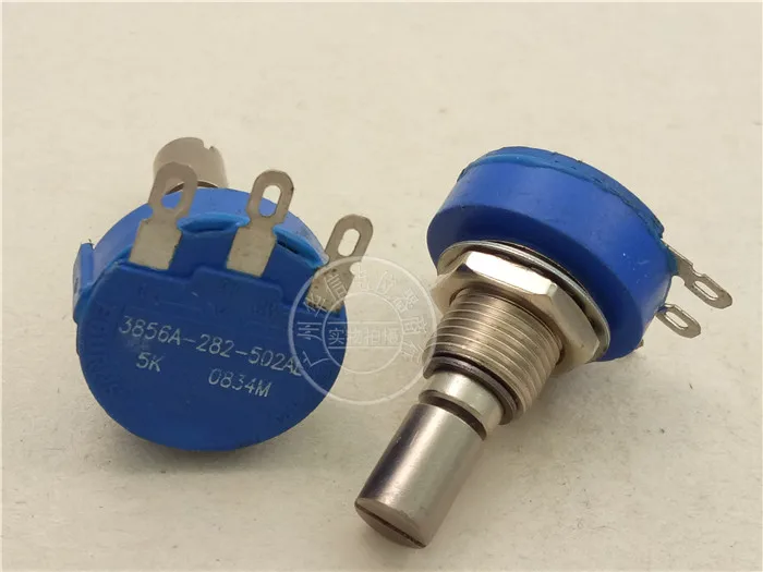 1pcs for Mexico import 3856A-282-102AL 1K sealed single potentiometer axle diameter 6.4MM (SWITCH) | Potentiometers