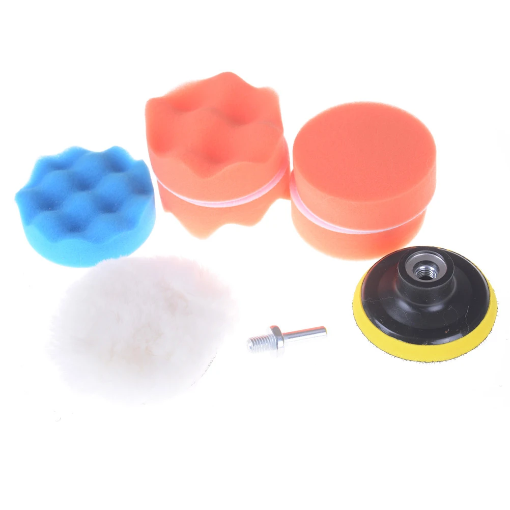 

Hot sale 8pcs Car Polishing polisher car polishing pad sponge Wheel Kit set Polishing Buffer Waxing Buffing Pad Drill Set Kit