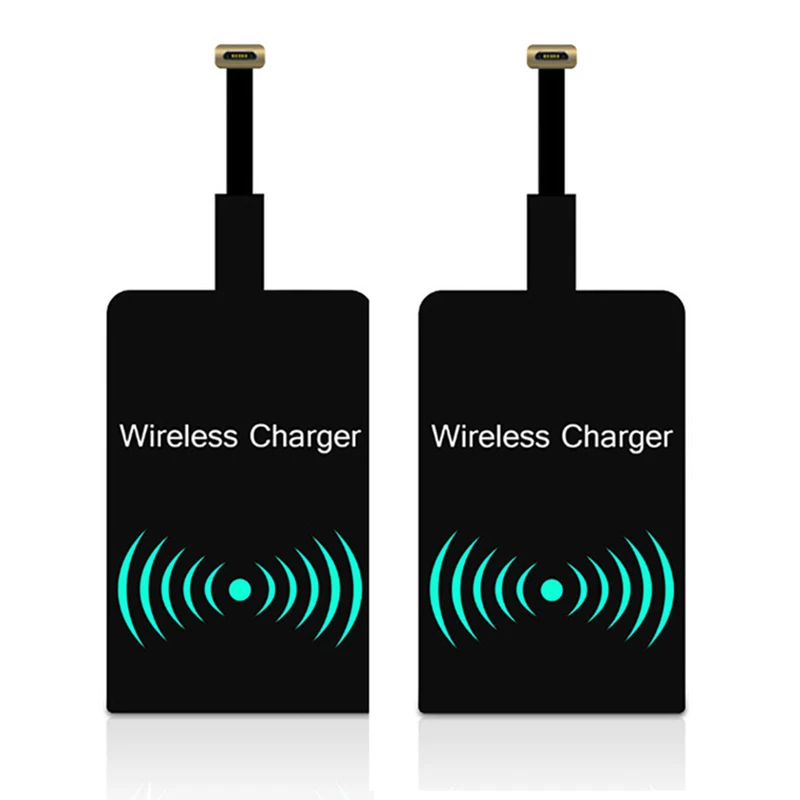 QI Wireless Charger Receiver For iPhone 5 SE 6 7 Micro USB Type A/B For Xiaomi Samsung Type C Charging Adapter Receiver Pad Coil olaf wireless charging receiveruniversal qi wireless charger adapter receiver for iphone x samsung
