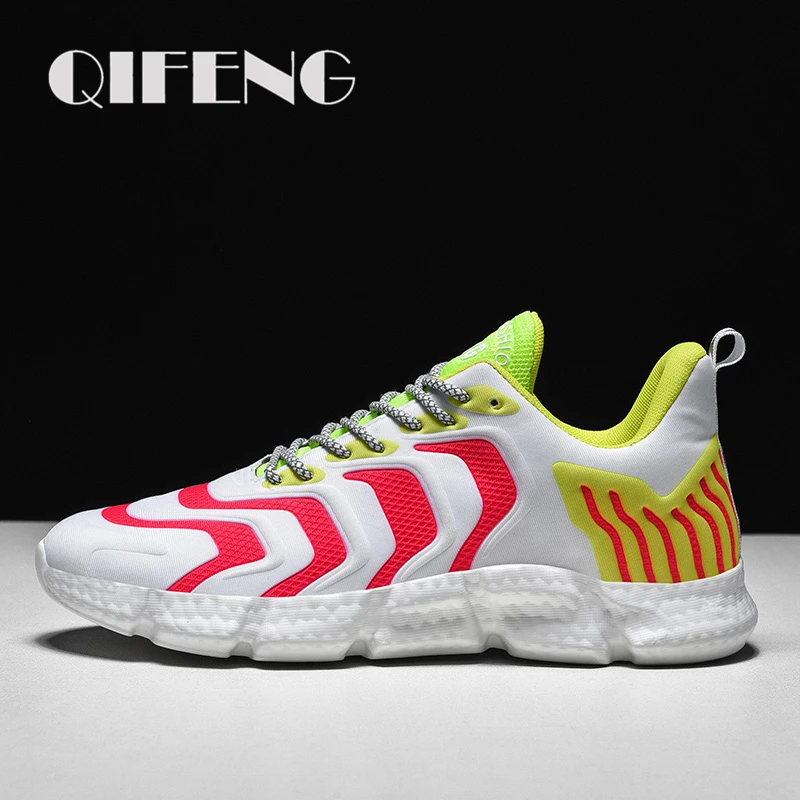

Men Sports Shoes Breathable Summer Wear Resisting Trekking Footwear Male Autumn Casual Light Running Shoes New Mesh Sneakers 13