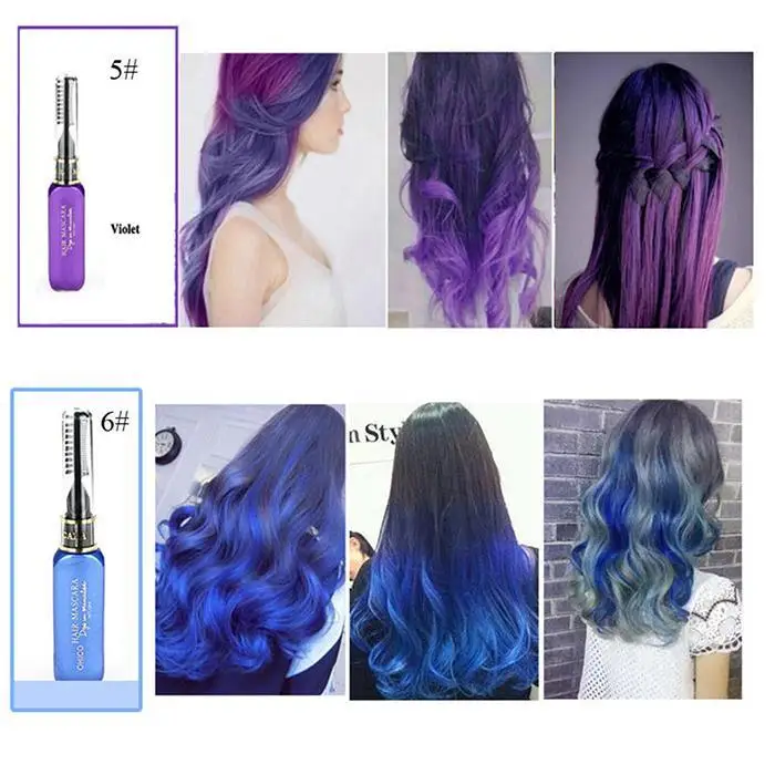 13 цветов крем для окрашивания волос оттенки одноразовая Временная Краска