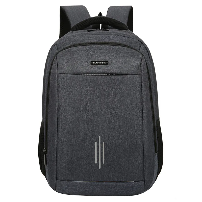 

Large Capacity Men's Backpack Laptop 17 Inch with USB Charging Nylon Men Back Pack