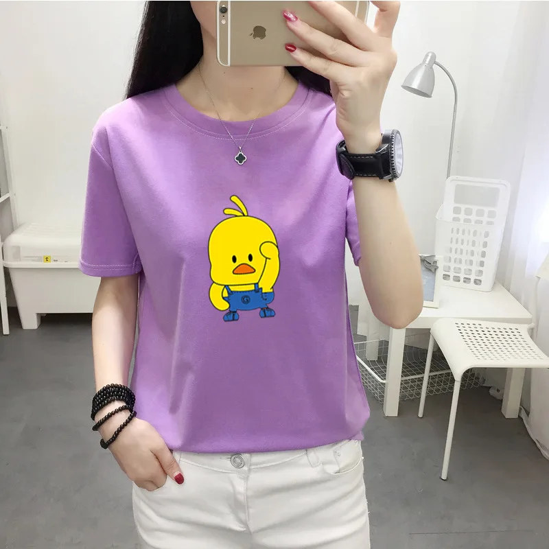 

Women tshirt Cotton Casual Funny Gray t shirt For Lady Girl Top Tee Hipster one