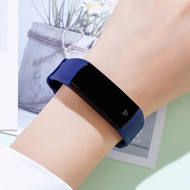 Оригинальные детские Смарт-часы Disney с измерением температуры умные часы