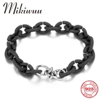 Серебряный цвет металлические бусины звено цепи креативный персонализированный резиновый браслет 2020 новый модный браслет женские вечерние ювелирные изделия