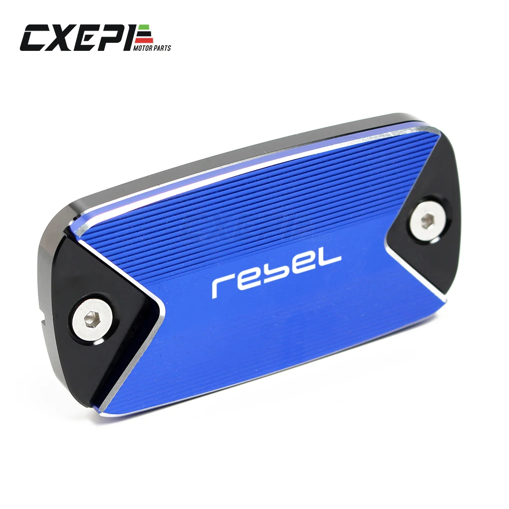 

New Arrival Motorcycle CNC Front Brake Fluid Reservoir Tank Cap Cover For Honda Rebel 300 Rebel 500 2017-2020 2019 2018