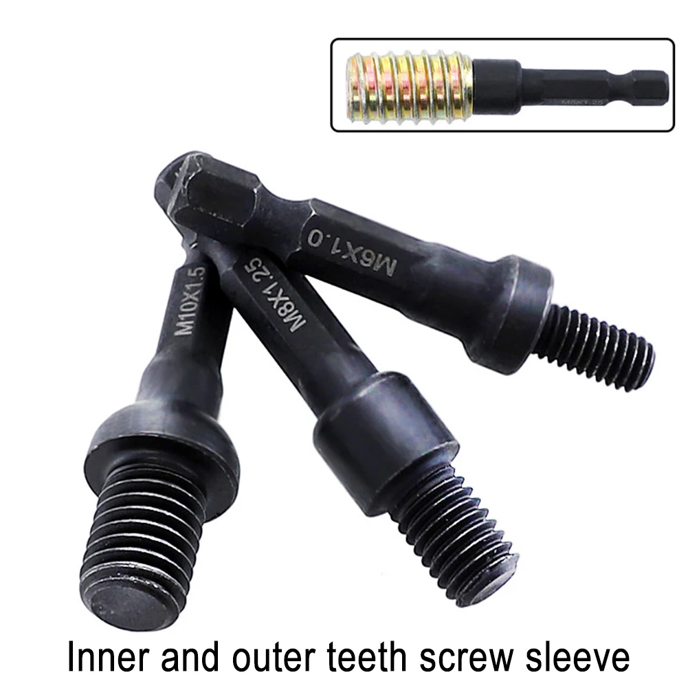 3 шт. двухголовый хром молибденовая сталь Внутренние Внешние зубья винтовая