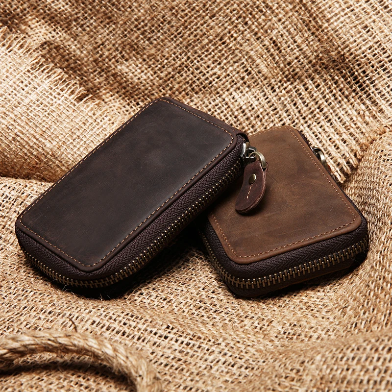 Новинка чехол JOGUJOS для ключей унисекс из натуральной воловьей кожи товары