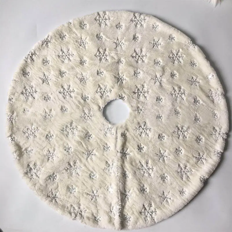 Новогодняя юбка 90 см 120 коврик для новогодней елки юбки под елку рождественские