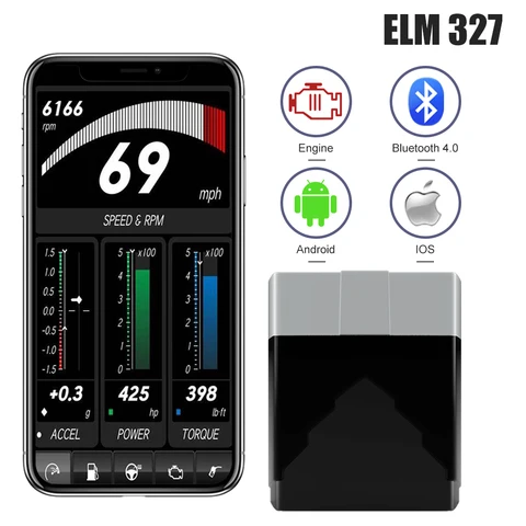 Автомобильный сканер ELM327 V1.5, Bluetooth, Wi-Fi, Obd2, считыватель кодов для всей системы, диагностический инструмент PK ELM 327 для Android/IOS