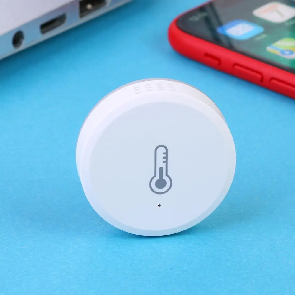 

Tuya Temperature Humidity Sensor Alarm System Device Intelligent Home for Amazon Alexa Google Temperature Detector Security Prop