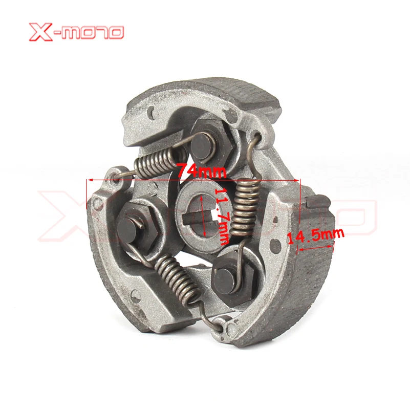 Pocket Bike Steel Clutch With Keyway For 47cc 49cc Gas Crosser 2 Stroke ATV Quad Go Kart Dirt Mini Parts |