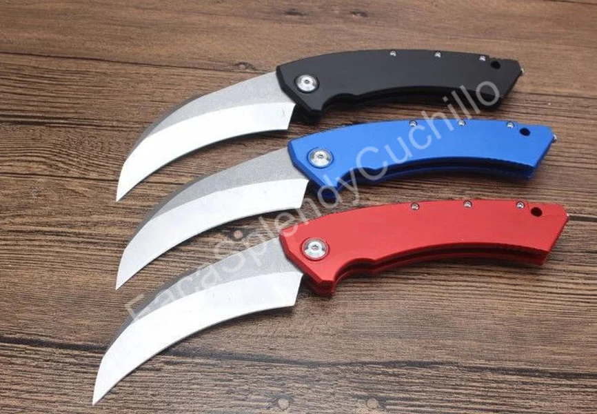 Mict 132 Dual Action Claw Karambit 9CR13MOV Blade алюминиевый сплав рукоятка Тактический карманный