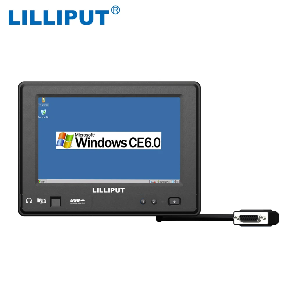 Lilliput PC-765 сенсорный экран мобильный терминал данных 7 дюймов IP64 встроенные