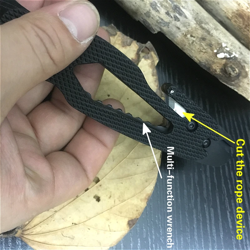 The United States multi-function tactical folding knife straight SR018 with forceps scissors grip | Дом и сад