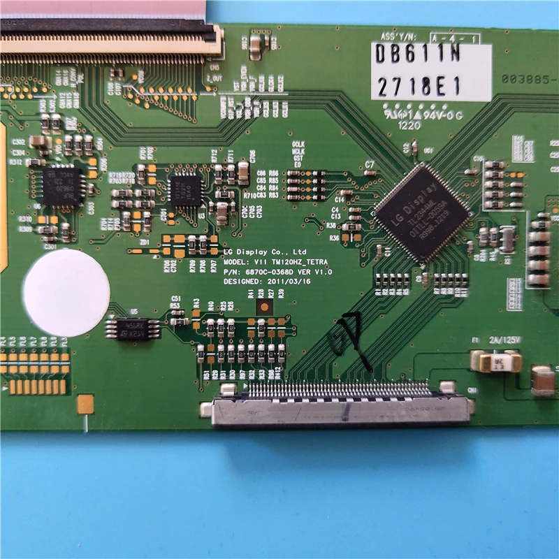 Good Test For SONY T-CON 6870C-0368D 6871L-2718E 6871L-2718E1 KDL-42EX410 Logic Board V11 TM120HZ_TETRA