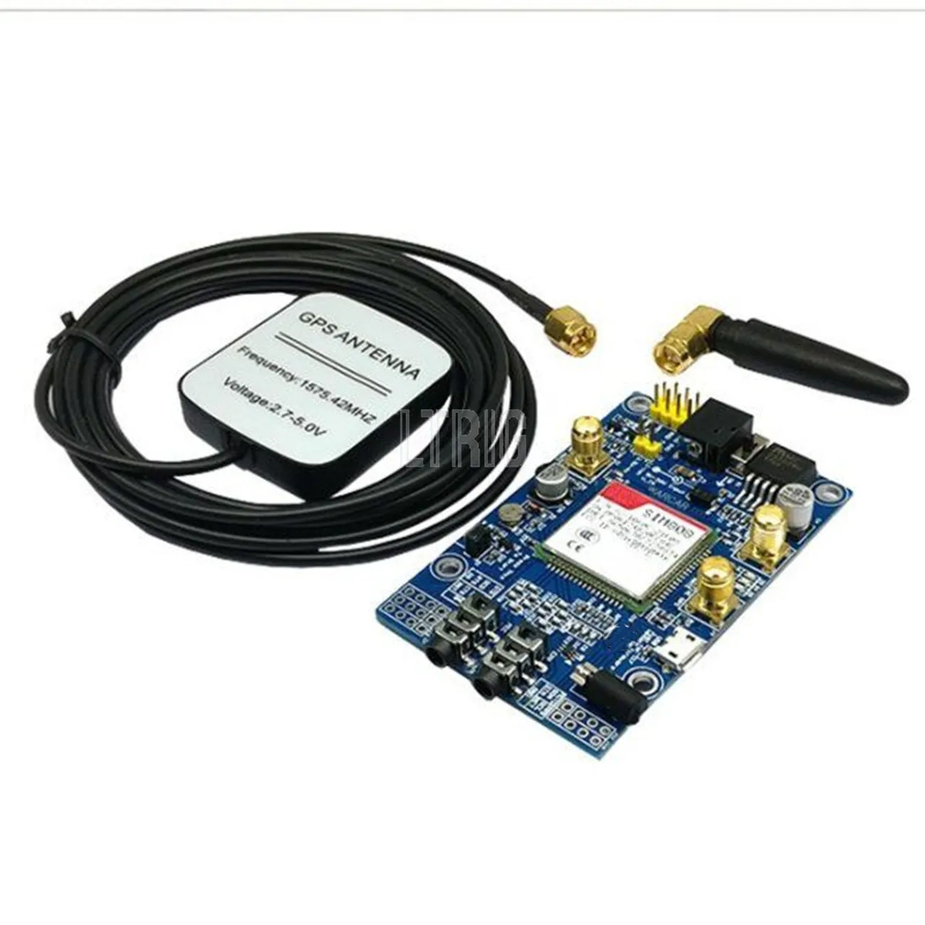 

LTRIG пользовательский 1 шт. SIM808 GSM модуль GPRS GPS макетная плата IPX SMA с Raspberry Pi Gps антенна Поддержка 2G 3G 4G Sim-карты
