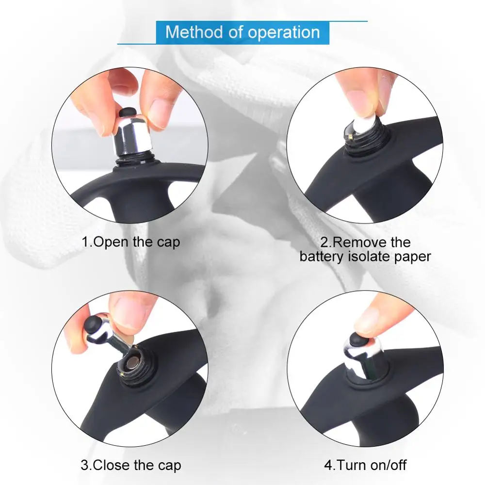 LEVETT 16 скоростей Анальный вибратор для мужчин массажер простаты Анальная пробка