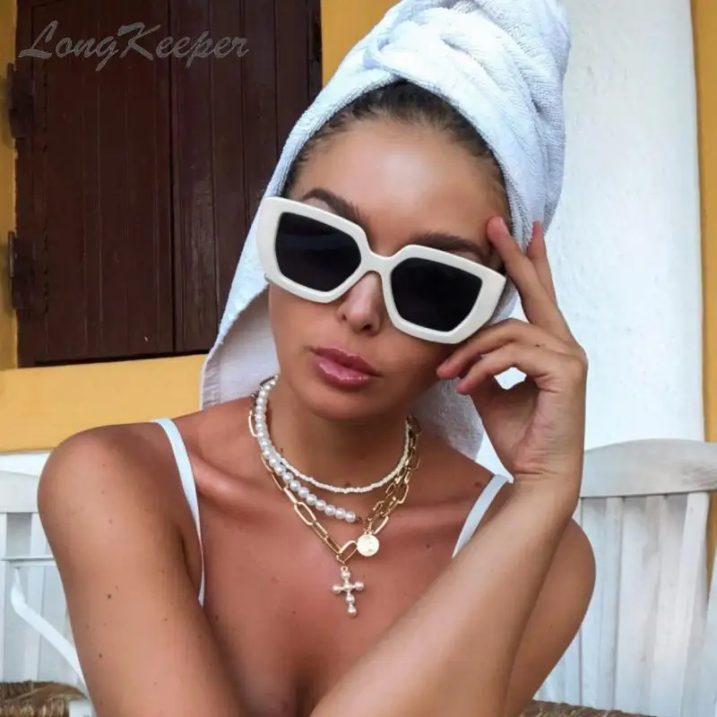 reader sunglasses 2020 Square Sunglasses Women Big Size Eyewear Lunette Femme Luxury Brand Sunglasses Women Vintage Rivet Sun Glasse UV400 designer sunglasses