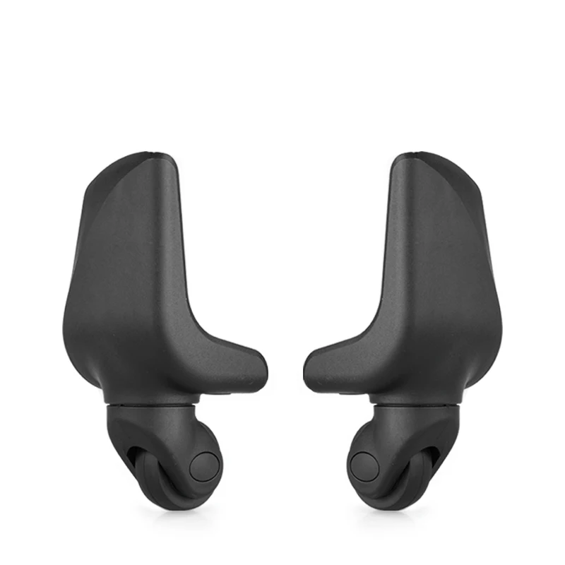 Black Luggage Rolling Wheel Luggage Wheels Replacement Wheels for Suitcases Repair Casters Wheels Parts for Damping Mute Wheels