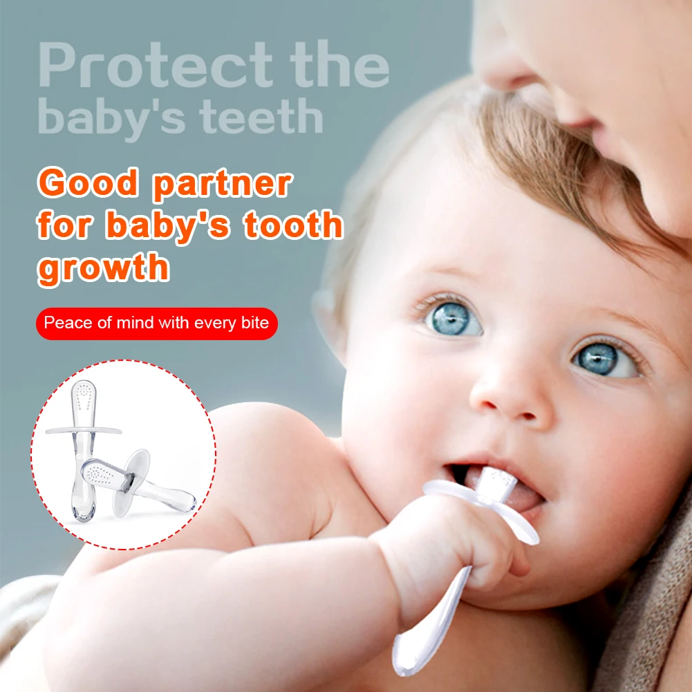 

2 шт., Силиконовые Прорезыватели для зубов