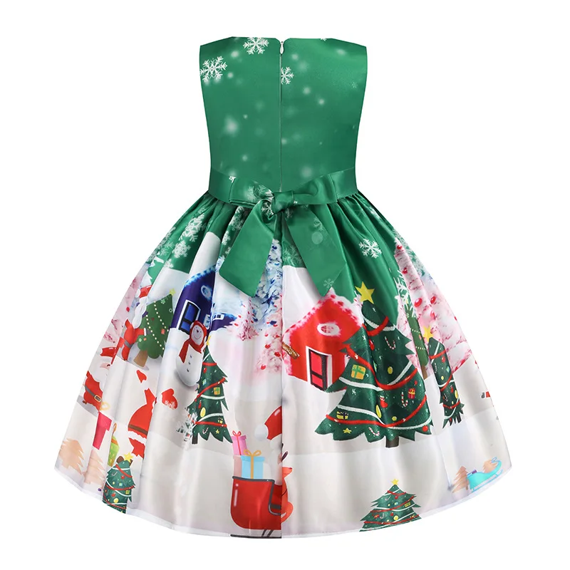 Children's court dress elegant Princess Girl Dress glossy flower sequins sweet Kids party | Детская одежда и обувь