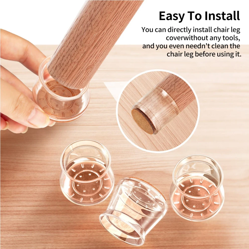 24 шт. силиконовые чехлы для ножек стула #20 | Обустройство дома