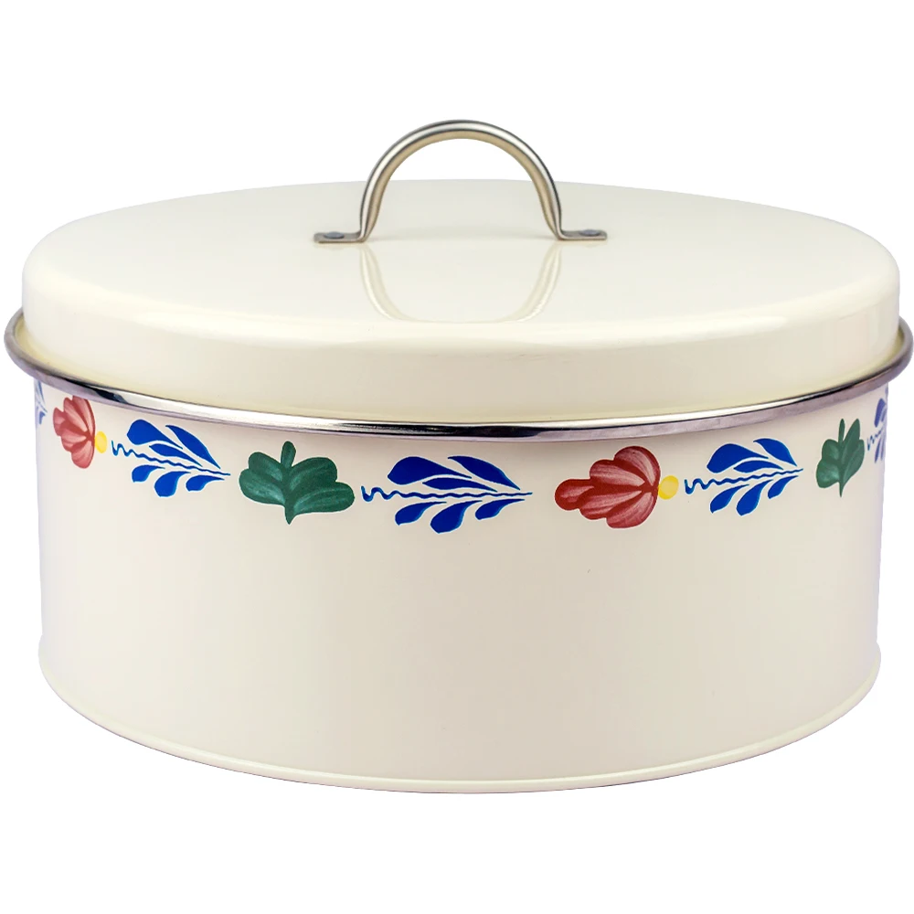 Small Round Home Sealed Storage Tank Snack Baking Jars Melon Nuts Cookie Sundries Box with Moisture-proof Sealing Ring | Дом и сад