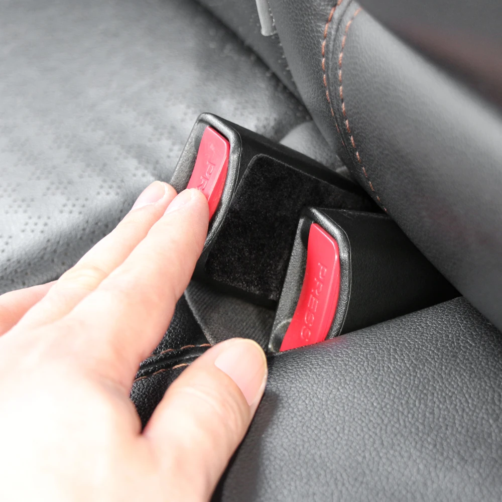 Автомобильная пряжка ремня безопасности наклейка против столкновений для Alfa Romeo