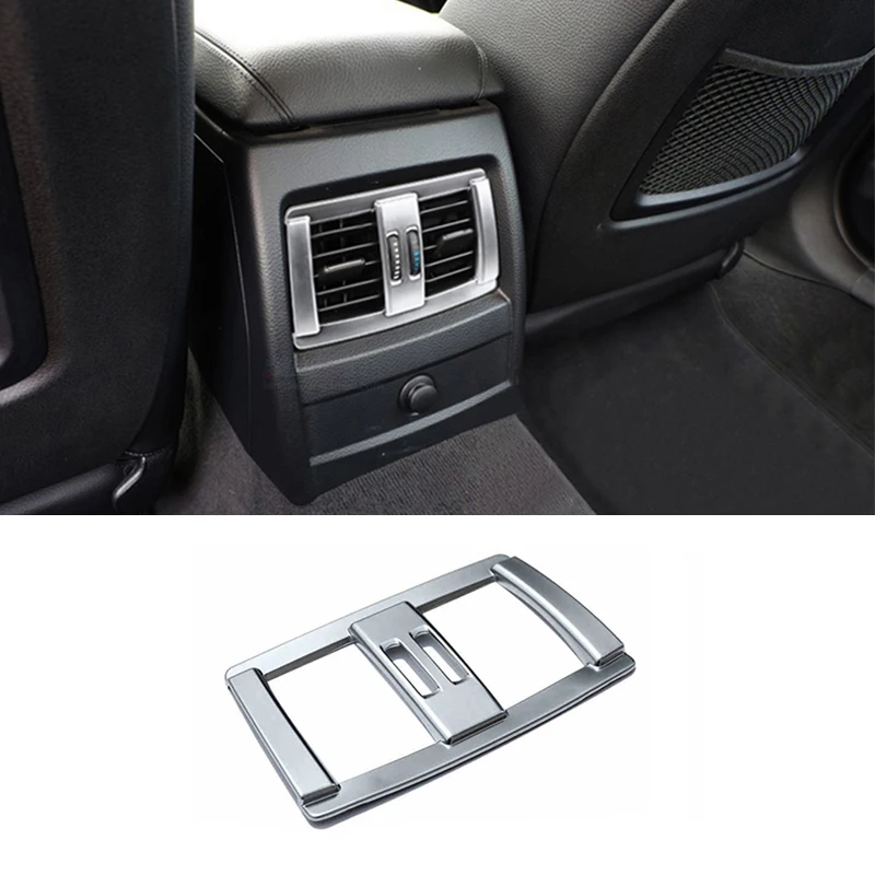 

For BMW 1 2 3 4 Series 3GT F34 F20 F30 F31 F36 Car Rear Row Air Condition AC vents decorative Frame Trim