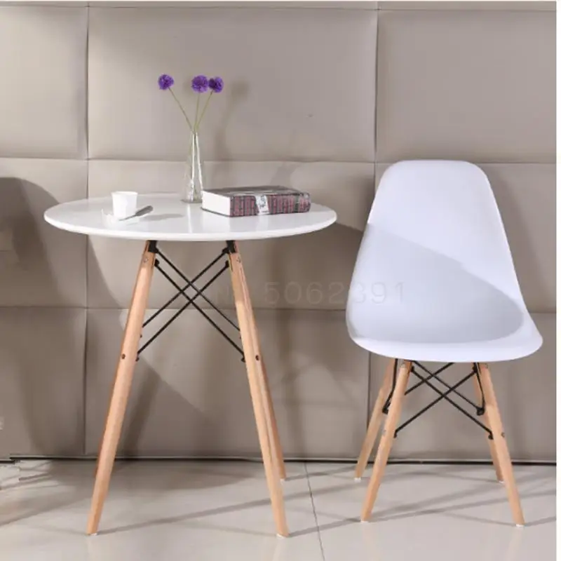 Простой скандинавский стул повседневный деловой стол для встреч и стульев