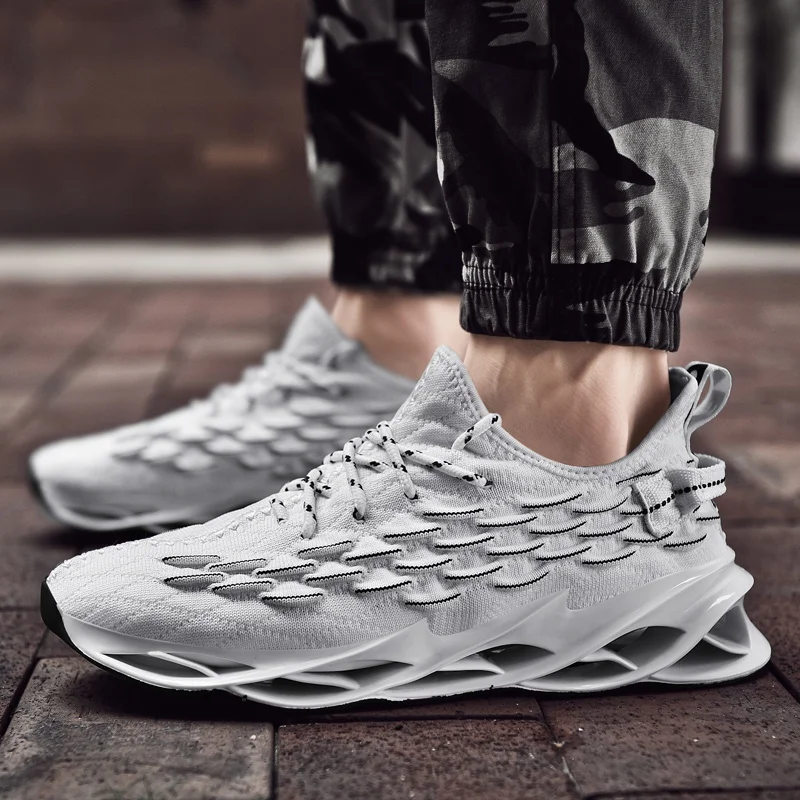 Blade Мужская обувь 2020 новая мода сетка тренд Повседневная универсальная