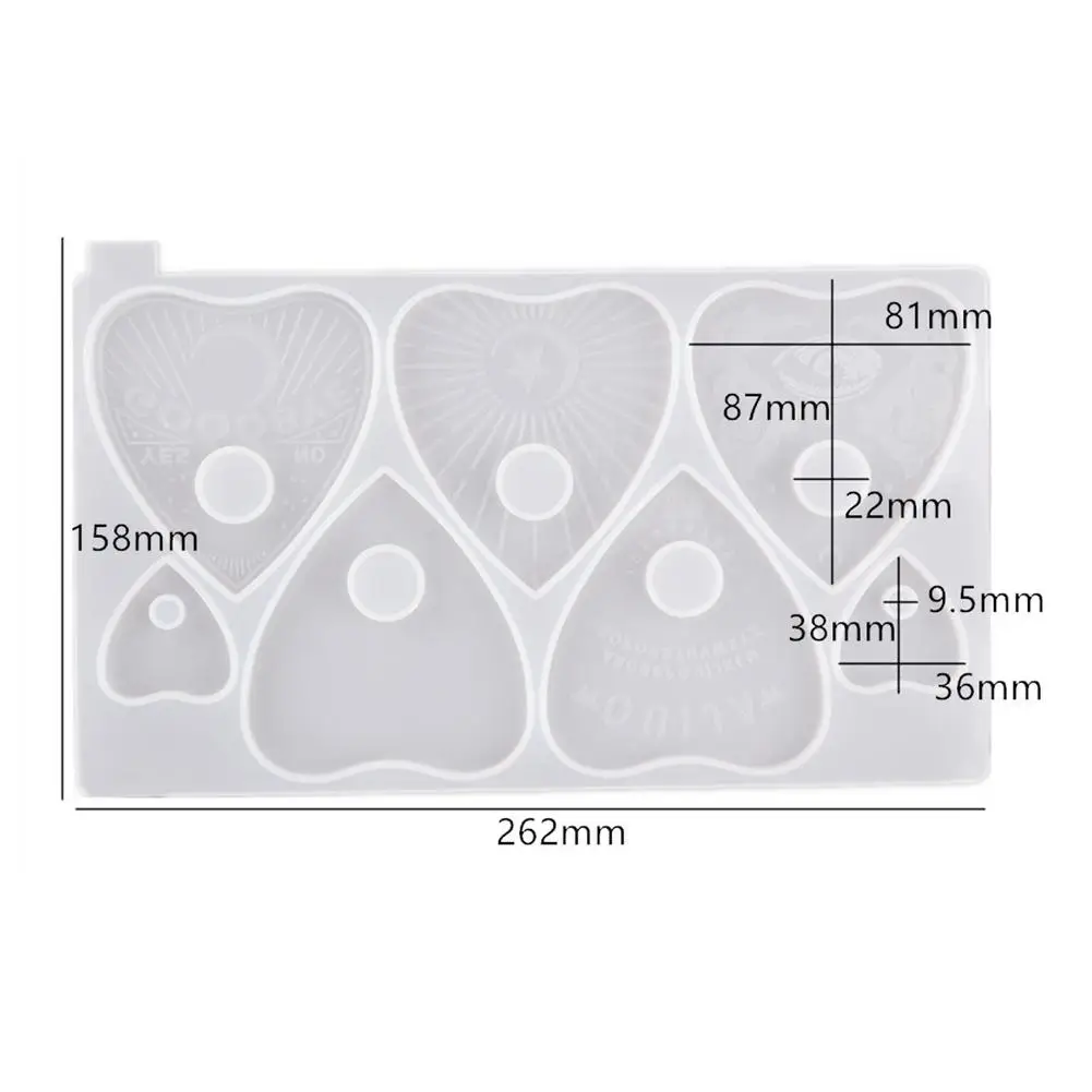 

DIY Epoxy Resin Mold Refers To Tiger Love Silicone Craft Handmade Ring Cover Mirror Material Making Plate