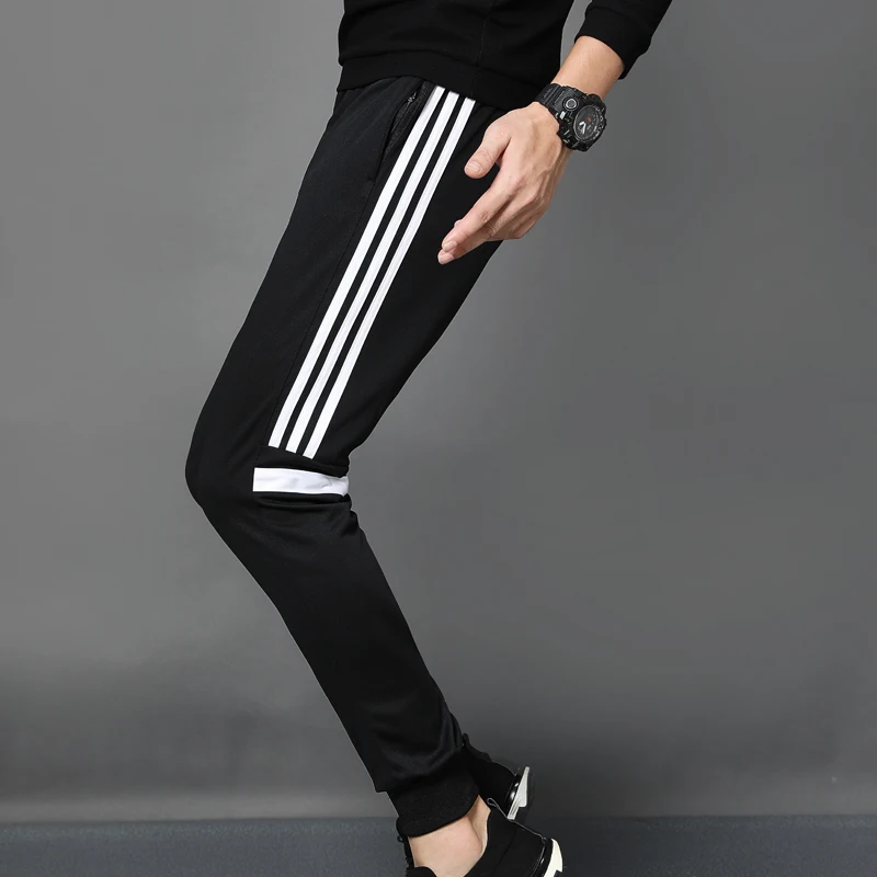 2019 мужские футбольные тренировочные штаны свободные для бега спортивные