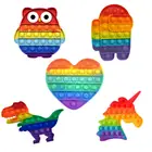 Набор игрушек-антистресс для детей и взрослых, милая игрушка-антистресс в виде совы, для аутизма, сжимаемые игрушки-антистресс, забавные игрушки-антистресс