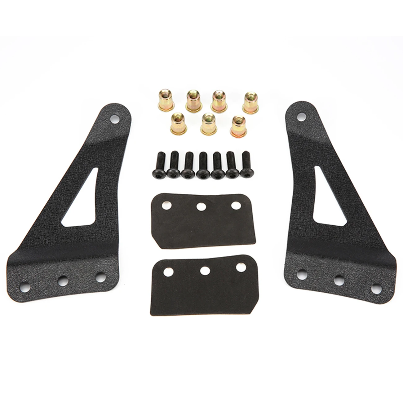 

1 Pair Upper Light Bar Mounts Windshield 50" Curved For Chevy/GMC LED Light Bar Mount Brackets Car Work light Socket Holder